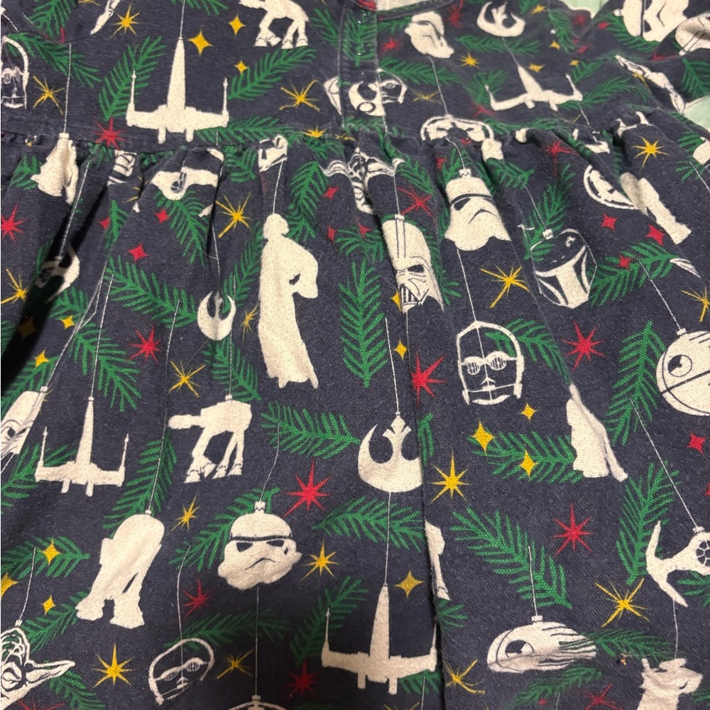 Star Wars Gray Dress with Iconic Characters Hannah Anderson